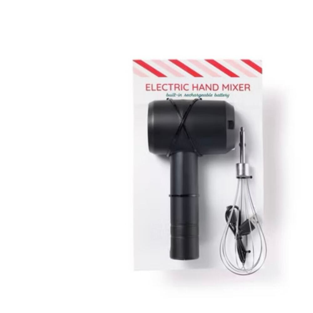 Electronic Hand Mixer Black- Bullseye's Playground- NEW Cordless
